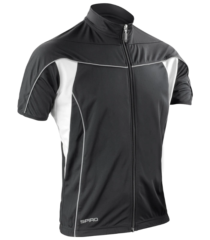 Spiro Spiro Bikewear Top in BK/WH