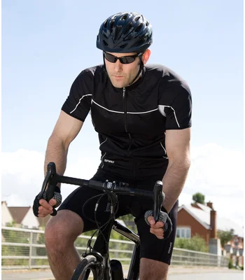 Spiro Spiro Bikewear Top in WH/BK