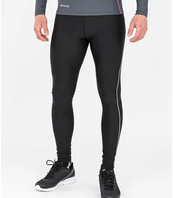 Spiro Spiro Bodyfit Base Layer Leggings in BLK