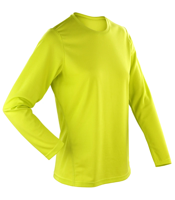 Spiro Spiro Ladies Performance Long Sleeve T-Shirt in LIM