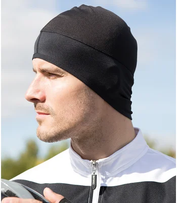 Spiro Spiro Bikewear Skull Cap Beanie in BLK