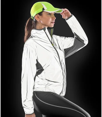 Spiro Spiro Luxe Reflective Hi-Vis Jacket in NWH