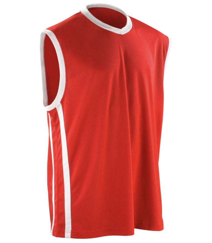 Spiro Spiro Basketball Top in RD/WH