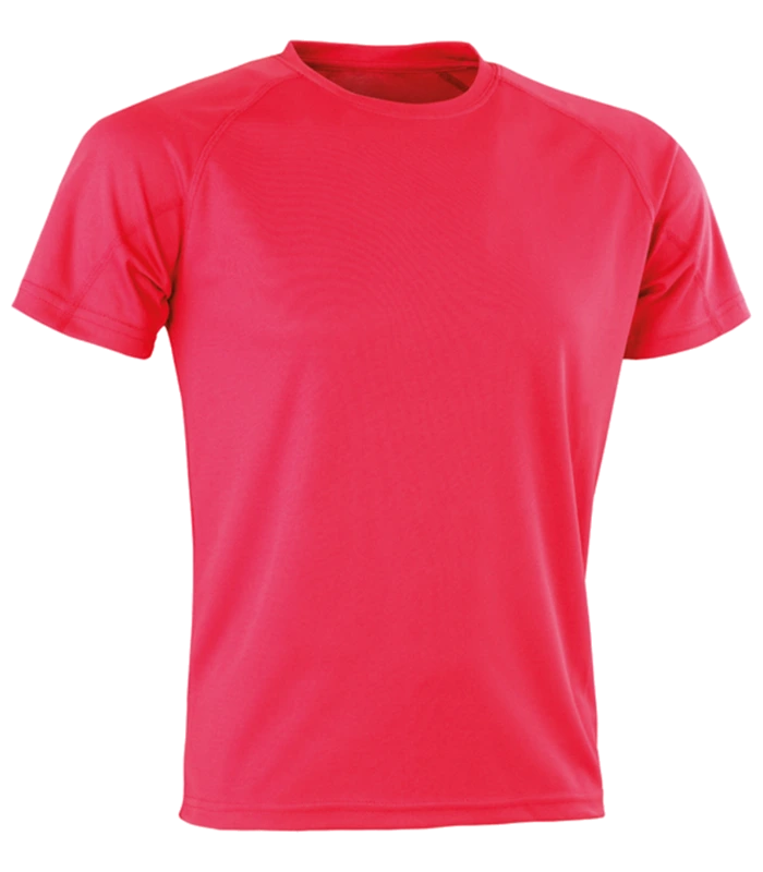 Spiro Spiro Impact Performance Aircool T-Shirt in FLP