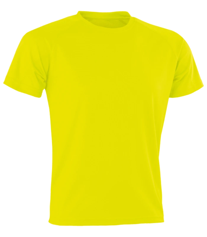 Spiro Spiro Impact Performance Aircool T-Shirt in FLY
