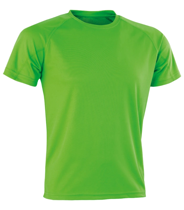 Spiro Spiro Impact Performance Aircool T-Shirt in LIM