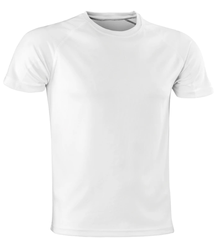Spiro Spiro Impact Performance Aircool T-Shirt in WHI