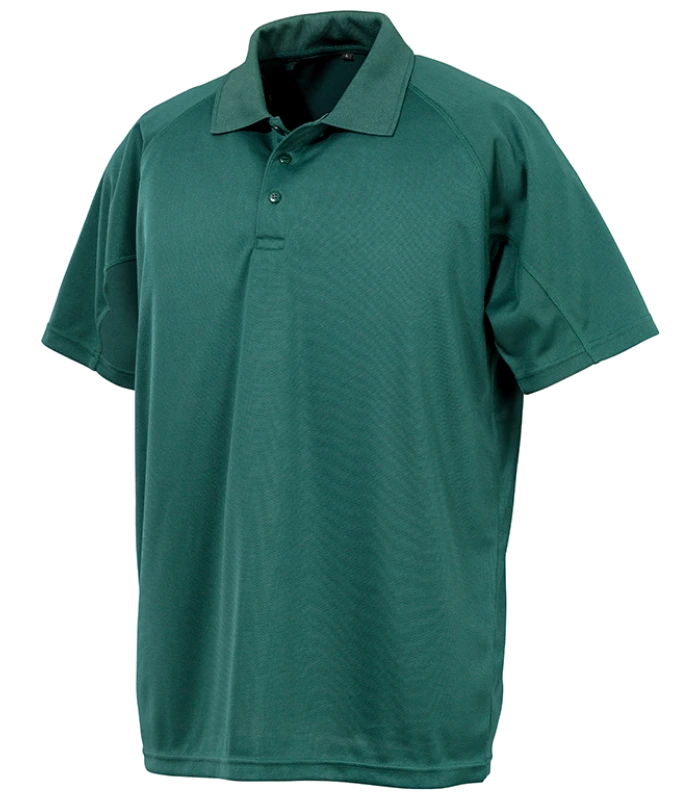 Spiro Spiro Impact Performance Aircool Polo Shirt in BOT