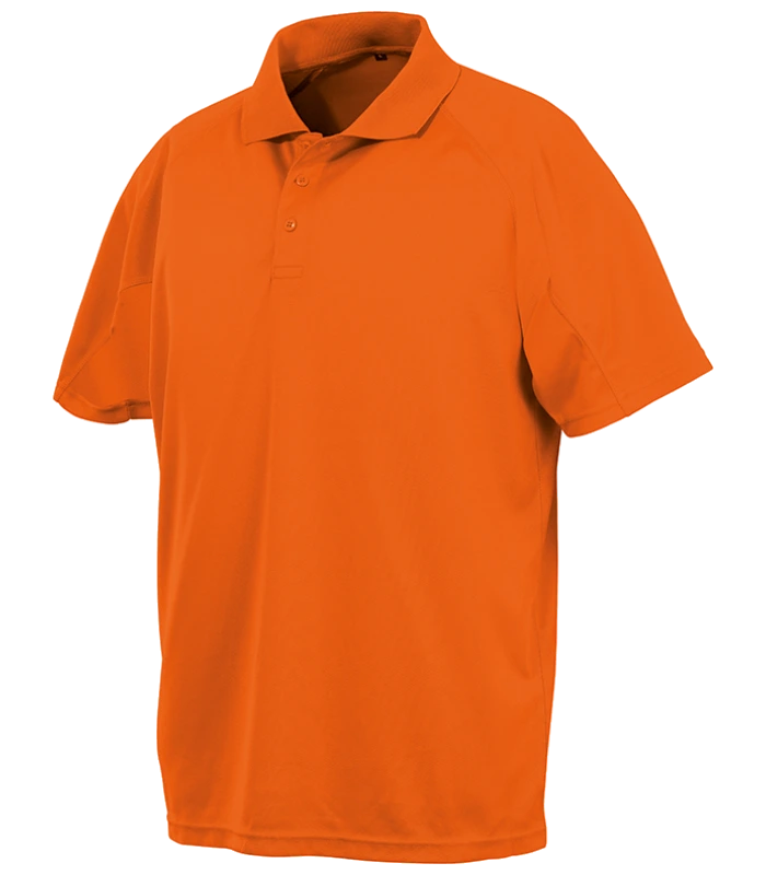 Spiro Spiro Impact Performance Aircool Polo Shirt in FLO