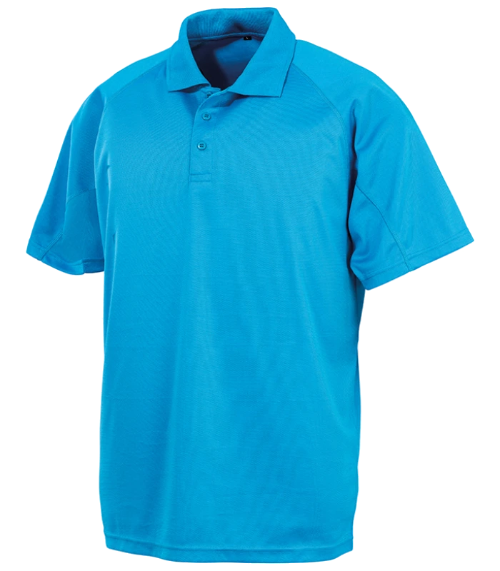 Spiro Spiro Impact Performance Aircool Polo Shirt in OBL