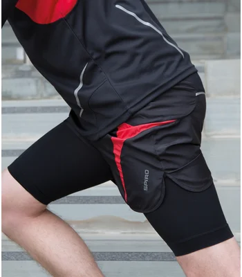 Spiro Spiro Compression Quad Sleeve in BLK