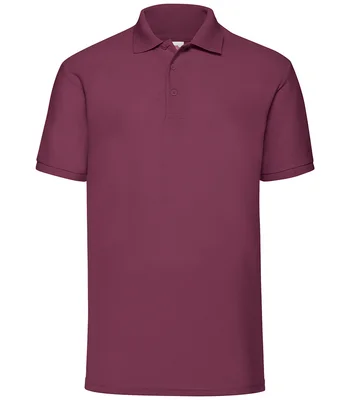 Fruit of the Loom Fruit of the Loom Poly/Cotton Piqué Polo Shirt in BUR