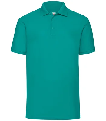 Fruit of the Loom Fruit of the Loom Poly/Cotton Piqué Polo Shirt in EME