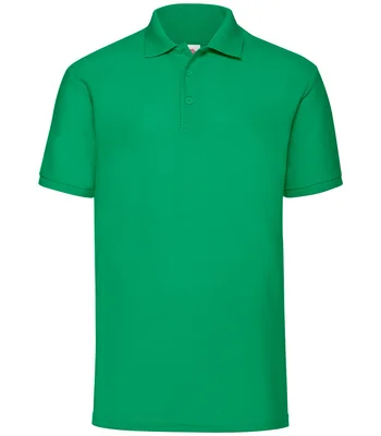 Fruit of the Loom Fruit of the Loom Poly/Cotton Piqué Polo Shirt in KEL