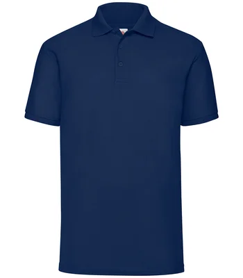 Fruit of the Loom Fruit of the Loom Poly/Cotton Piqué Polo Shirt in NAV