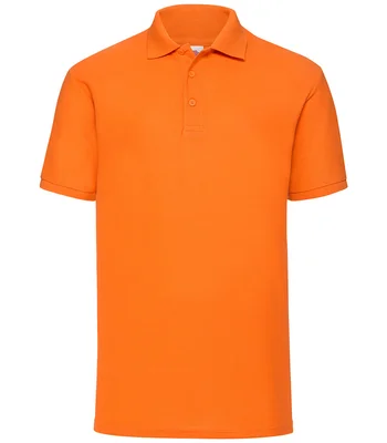 Fruit of the Loom Fruit of the Loom Poly/Cotton Piqué Polo Shirt in ORA