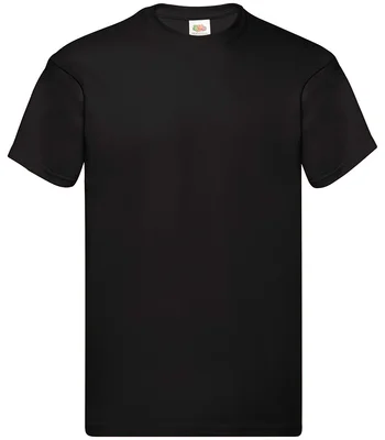 Fruit of the Loom Fruit of the Loom Original T-Shirt in BLK