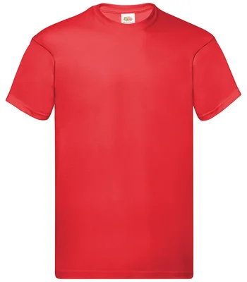 Fruit of the Loom Fruit of the Loom Original T-Shirt in RED
