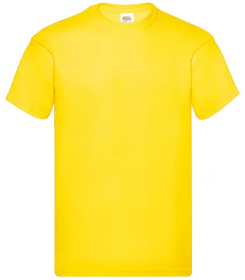 Fruit of the Loom Fruit of the Loom Original T-Shirt in YEL