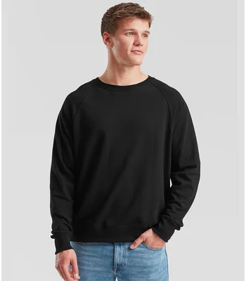 Fruit of the Loom Fruit of the Loom Lightweight Raglan Sweatshirt in ROY