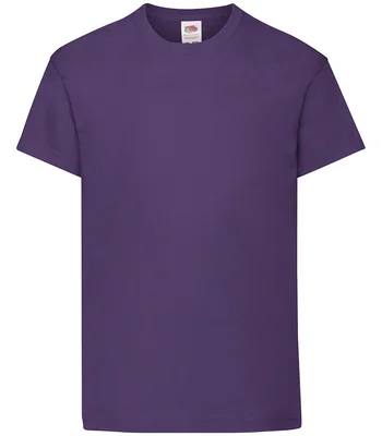 Fruit of the Loom Fruit of the Loom Kids Original T-Shirt in PUR
