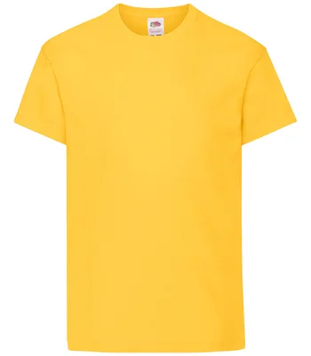 Fruit of the Loom Fruit of the Loom Kids Original T-Shirt in SUN