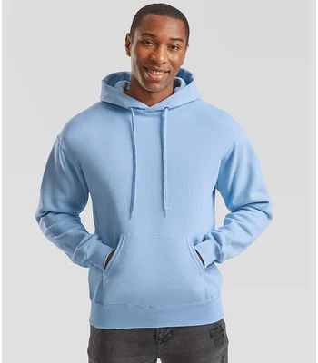 Fruit of the Loom Fruit of the Loom Classic Hooded Sweatshirt in SKY