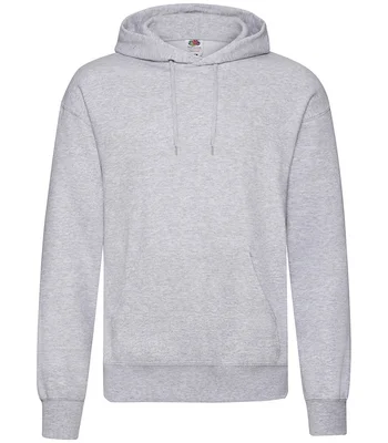 Fruit of the Loom Fruit of the Loom Classic Hooded Sweatshirt in HEA