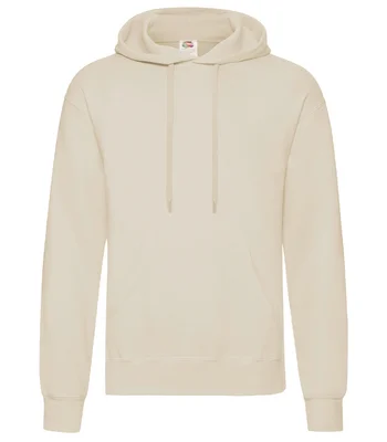 Fruit of the Loom Fruit of the Loom Classic Hooded Sweatshirt in NAT