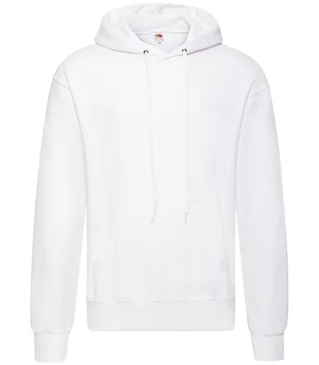Fruit of the Loom Fruit of the Loom Classic Hooded Sweatshirt in WHI
