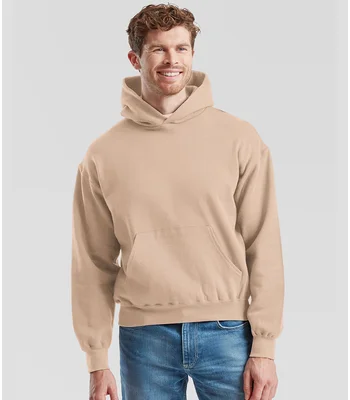 Fruit of the Loom Fruit of the Loom Supercotton™ Hooded Sweatshirt in BLK