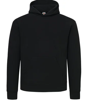 Fruit of the Loom Fruit of the Loom Supercotton™ Hooded Sweatshirt in BLK
