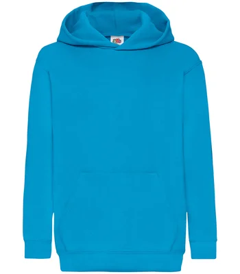 Fruit of the Loom Fruit of the Loom Kids Classic Hooded Sweatshirt in AZR