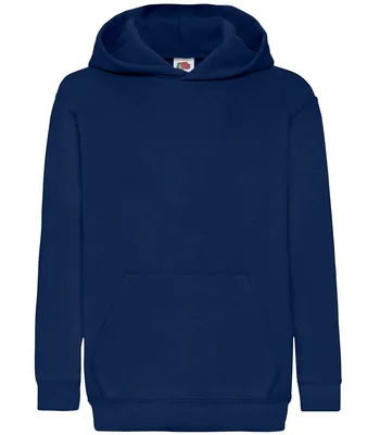 Fruit of the Loom Fruit of the Loom Kids Classic Hooded Sweatshirt in NAV