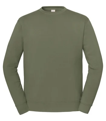 Fruit of the Loom Fruit of the Loom Iconic Premium Set-In Sweatshirt in Classic Olive
