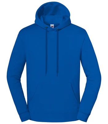 Fruit of the Loom Fruit of the Loom Iconic Premium Hooded Sweatshirt in Royal Blue