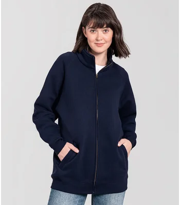 Fruit of the Loom Fruit of the Loom Iconic Premium Sweat Jacket in Athletic Heather
