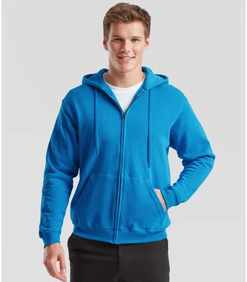 Fruit of the Loom Fruit of the Loom Classic Zip Hooded Sweatshirt in AZR