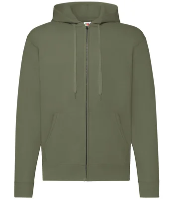 Fruit of the Loom Fruit of the Loom Classic Zip Hooded Sweatshirt in COL