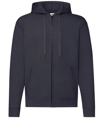 Fruit of the Loom Fruit of the Loom Classic Zip Hooded Sweatshirt in DNA