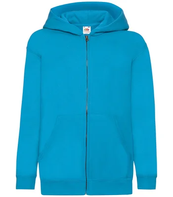 Fruit of the Loom Fruit of the Loom Kids Classic Zip Hooded Sweatshirt in AZR
