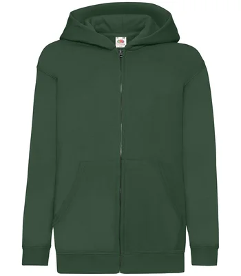 Fruit of the Loom Fruit of the Loom Kids Classic Zip Hooded Sweatshirt in BOT