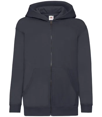 Fruit of the Loom Fruit of the Loom Kids Classic Zip Hooded Sweatshirt in DNA