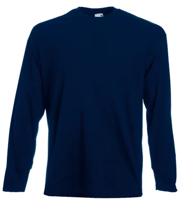 Fruit of the Loom Fruit of the Loom Long Sleeve Value T-Shirt in DNA