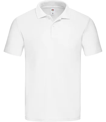 Fruit of the Loom Fruit of the Loom Original Piqué Polo Shirt in WHI