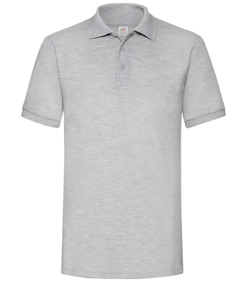 Fruit of the Loom Fruit of the Loom Heavy Poly/Cotton Piqué Polo Shirt in HEA