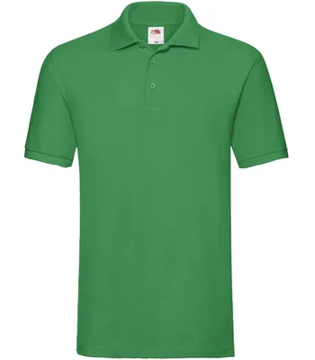 Fruit of the Loom Fruit of the Loom Premium Cotton Piqué Polo Shirt in KEL