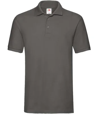 Fruit of the Loom Fruit of the Loom Premium Cotton Piqué Polo Shirt in LGP
