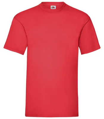 Fruit of the Loom Fruit of the Loom Value T-Shirt in RED