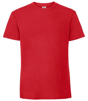 Fruit of the Loom Fruit of the Loom Iconic 195 T-Shirt in RED